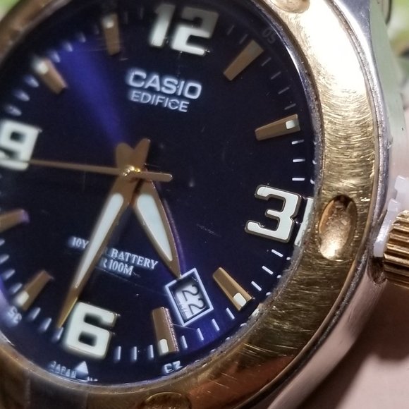 CASIO EDIFICE WATCH FOR MEDIUM WRIST 6 1/2\